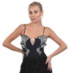 Елегантно боди с рози Yoncy