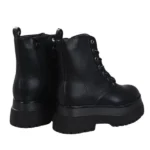 Дамски боти на платформа YONCY - черни - Image 2