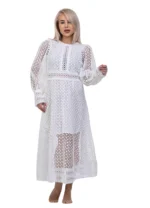 Дамска рокля YONCY- бяла - Image 2