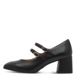 Дамски обувки на среден ток Tamaris ANTISLIDE черни - Image 2