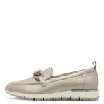 Дамски равни обувки Tamaris Comfort Lining естествена кожа бежови - Image 2