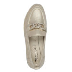 Дамски равни обувки Tamaris Comfort Lining естествена кожа бежови - Image 3