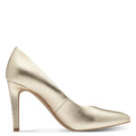 Дамски обувки на висок ток Marco Tozzi FEEL ME- златисти - Image 3