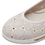 Дамски обувки Jana VEGAN ширина H бели - Image 5