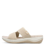 Дамски равни чехли Jana Relax Fit бежови ширина H - Image 2