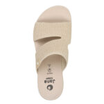 Дамски равни чехли Jana Relax Fit бежови ширина H - Image 3