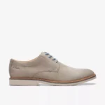 Мъжки елегантни обувки Clarks Atticus LTLace сиви - Image 6