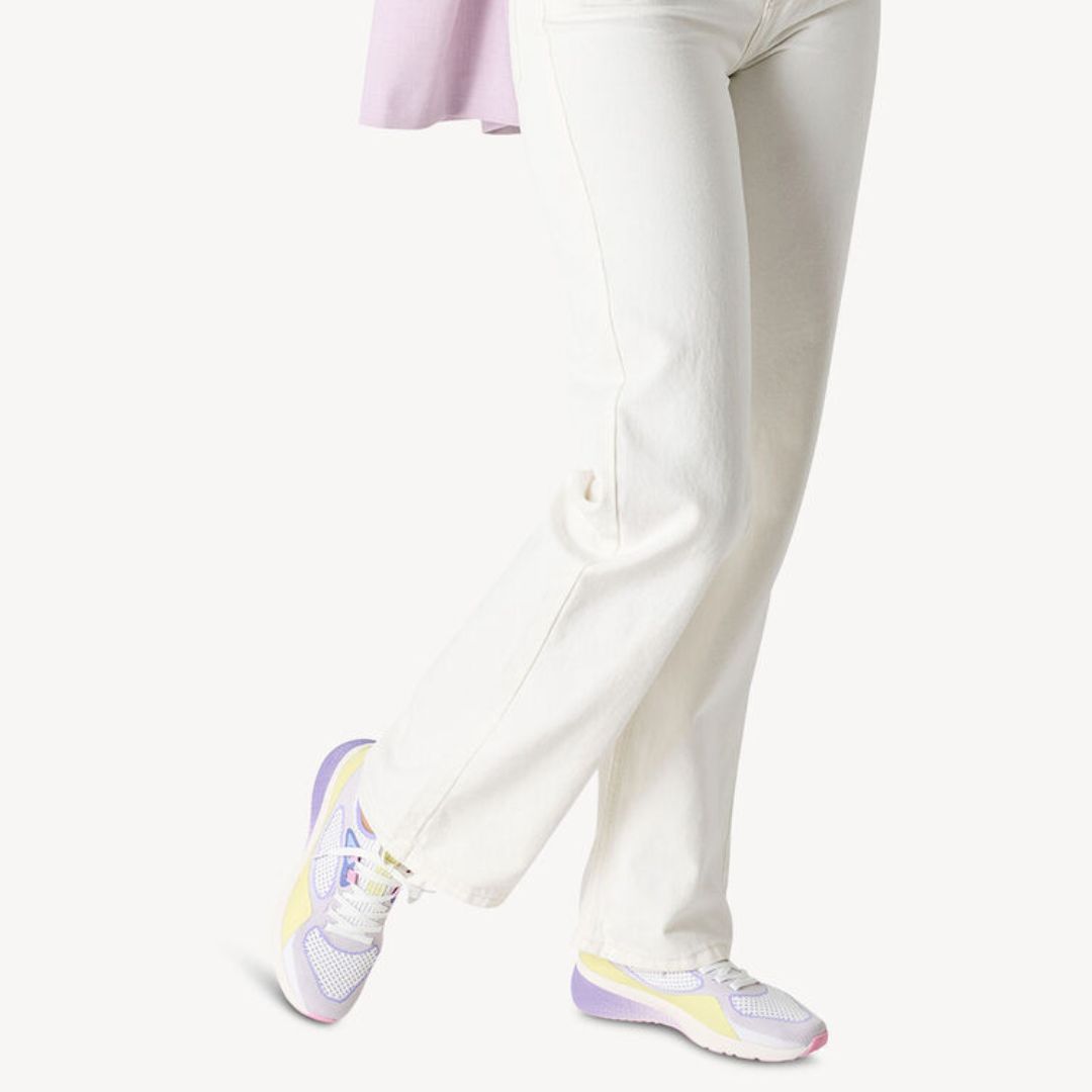 1 Дамски спортни обувки Tamaris Active бели/лилави - Image 1