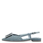 Дамски рaвни обувки Tamaris Touch it деним - Image 3