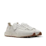 Мъжки обувки Clarks Craft Speed естествена кожа бели - Image 4