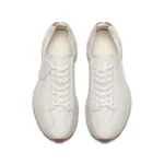 Мъжки обувки Clarks Craft Speed естествена кожа бели - Image 6