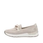 Дамски равни обувки Rieker Antistress 58944-60 бежови - Image 2