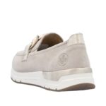 Дамски равни обувки Rieker Antistress 58944-60 бежови - Image 7