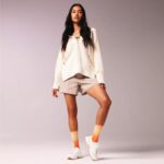 Дамски спортни обувки Clarks Craft Speed естествена кожа бели