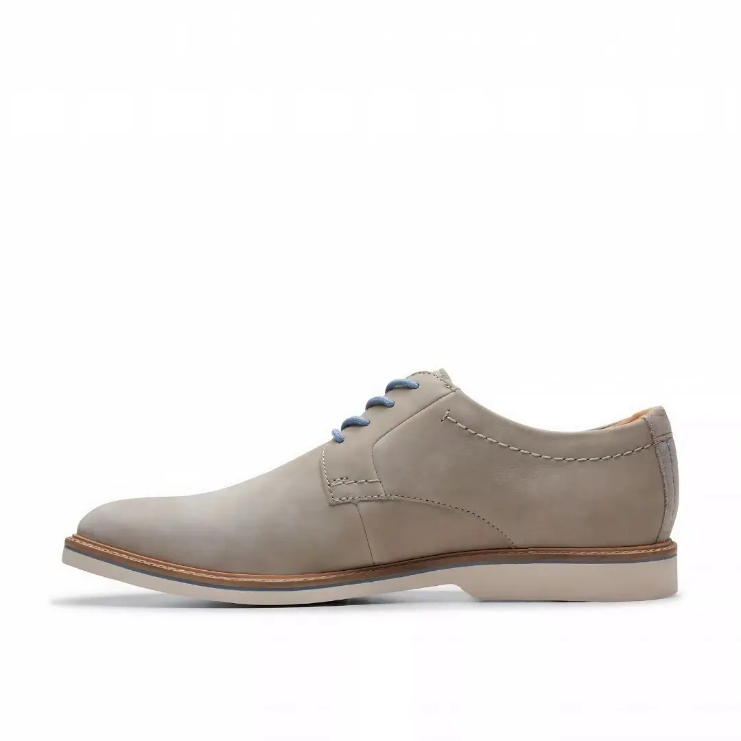 2-27.jpg Мъжки елегантни обувки Clarks Atticus LTLace сиви - Image 1