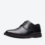 Мъжки обувки Clarks Atticus Lace естествена кожа черни - Image 2