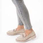 Дамски обувки Ara естествена кожа ширина F1/2 бежови