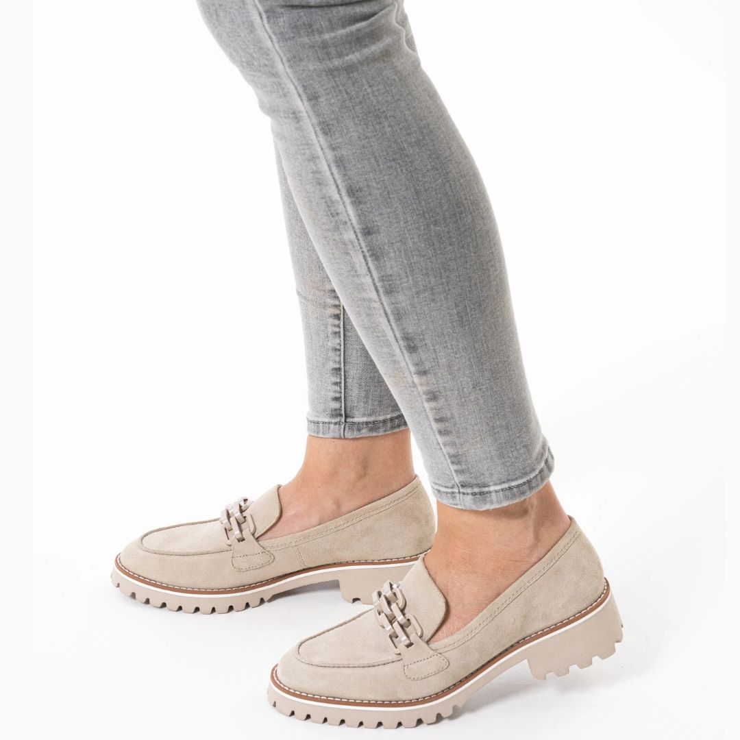 2 Дамски обувки Ara естествена кожа ширина F1/2 бежови - Image 1