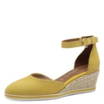Дамски обувки на платформа Tamaris Touch It жълти - Image 2