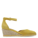 Дамски обувки на платформа Tamaris Touch It жълти - Image 4