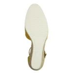 Дамски обувки на платформа Tamaris Touch It жълти - Image 7