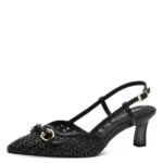 Дамски обувки на ток Tamaris Touch it черни