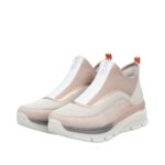 Дамски спортни обувки Rieker Antistress 48053-31 розови/бежови - Image 5