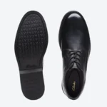 Мъжки обувки Clarks Atticus Lace естествена кожа черни - Image 5