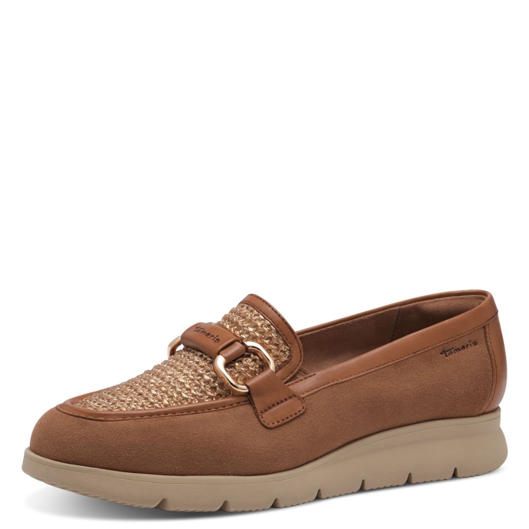 4 Дамски ежедневни обувки Tamaris TOUCH-IT - кафяви - Image 1