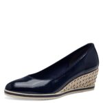 Дамски обувки на платформа Tamaris Essentials син лак - Image 2