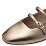 Дамски обувки Tamaris балерина Touch it златиста - Image 6