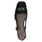 Дамски обувки Caprice естествен лак черни - Image 3