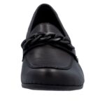 Дамски обувки на нисък ток Rieker Antistress 41660-60 ширина F - черни - Image 8