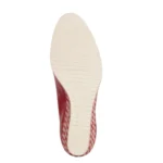 Дамски обувки на платформа Tamaris Essentials червен лак - Image 5