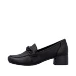 Дамски обувки на нисък ток Rieker Antistress 41660-60 ширина F - черни - Image 7