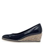 Дамски обувки на платформа Tamaris Essentials син лак - Image 3