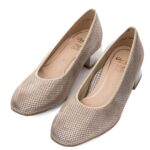 Дамски елегантни обувки Ara ширина H бежови - Image 4