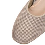 Дамски елегантни обувки Ara ширина H бежови - Image 6