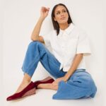 Дамски обувки на платформа Tamaris Essentials червен лак