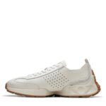 Дамски спортни обувки Clarks Craft Speed естествена кожа бели - Image 2