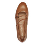 Дамски обувки Tamaris балерина Touch it кафяви - Image 4