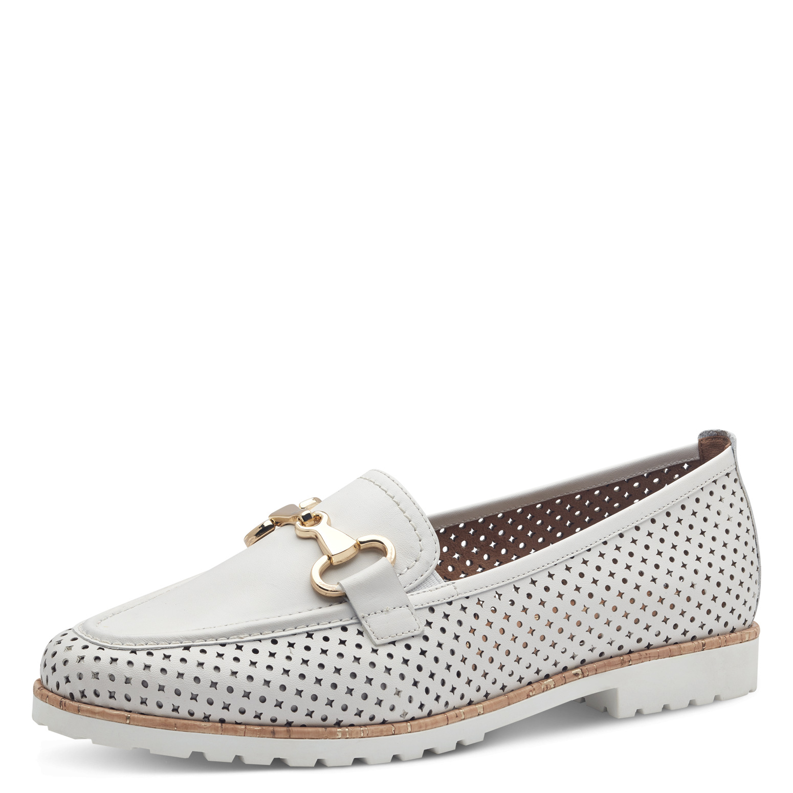 001-24230-44-100-300 Дамски ежедневни обувки Tamaris TOUCH-IT бели - Image 1