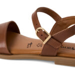 Дамски кожени сандали Tamaris Touch it кафяви - Image 4