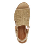 Дамски сандали на платформа Tamaris Touch-it бежови - Image 5