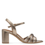 Дамски елегантни сандали на ток Tamaris Touch it златисти - Image 6