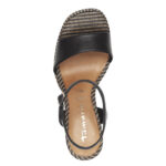 Дамски елегантни сандали Tamaris Touch-it черни/кафяви - Image 5