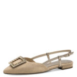 Дамски рaвни обувки Tamaris Touch it бежови - Image 4