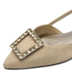 Дамски рaвни обувки Tamaris Touch it бежови - Image 5