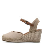 Дамски сандали на платформа Tamaris Touch it бежови - Image 2