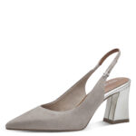 Дамски елегантни обувки на висок ток Tamaris Touch It бежови